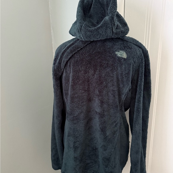 The North Face Green Performance Jacket with Full-Zip and Attached Hood - Picture 3 of 5